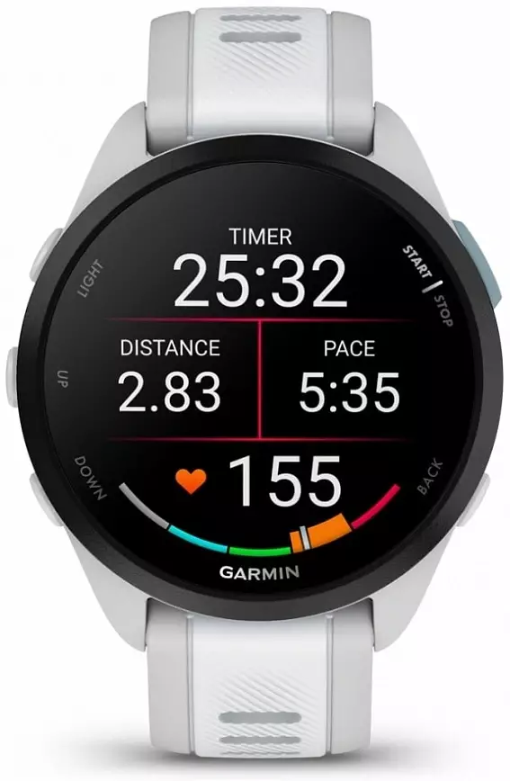 Обзор смарт-часов GARMIN Forerunner 165: идеальный выбор для начинающих и опытных бегунов, стильный дизайн и продвинутый функционал.