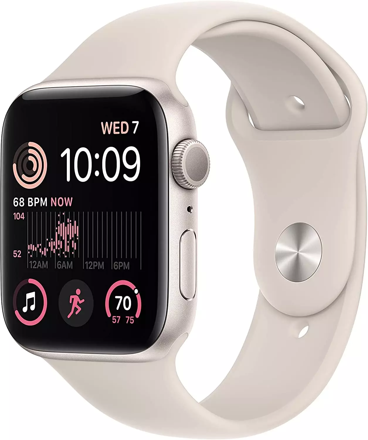 Смарт-часы APPLE Watch SE 2024 A2723 сияющая звезда (mxeu3ll/a)
