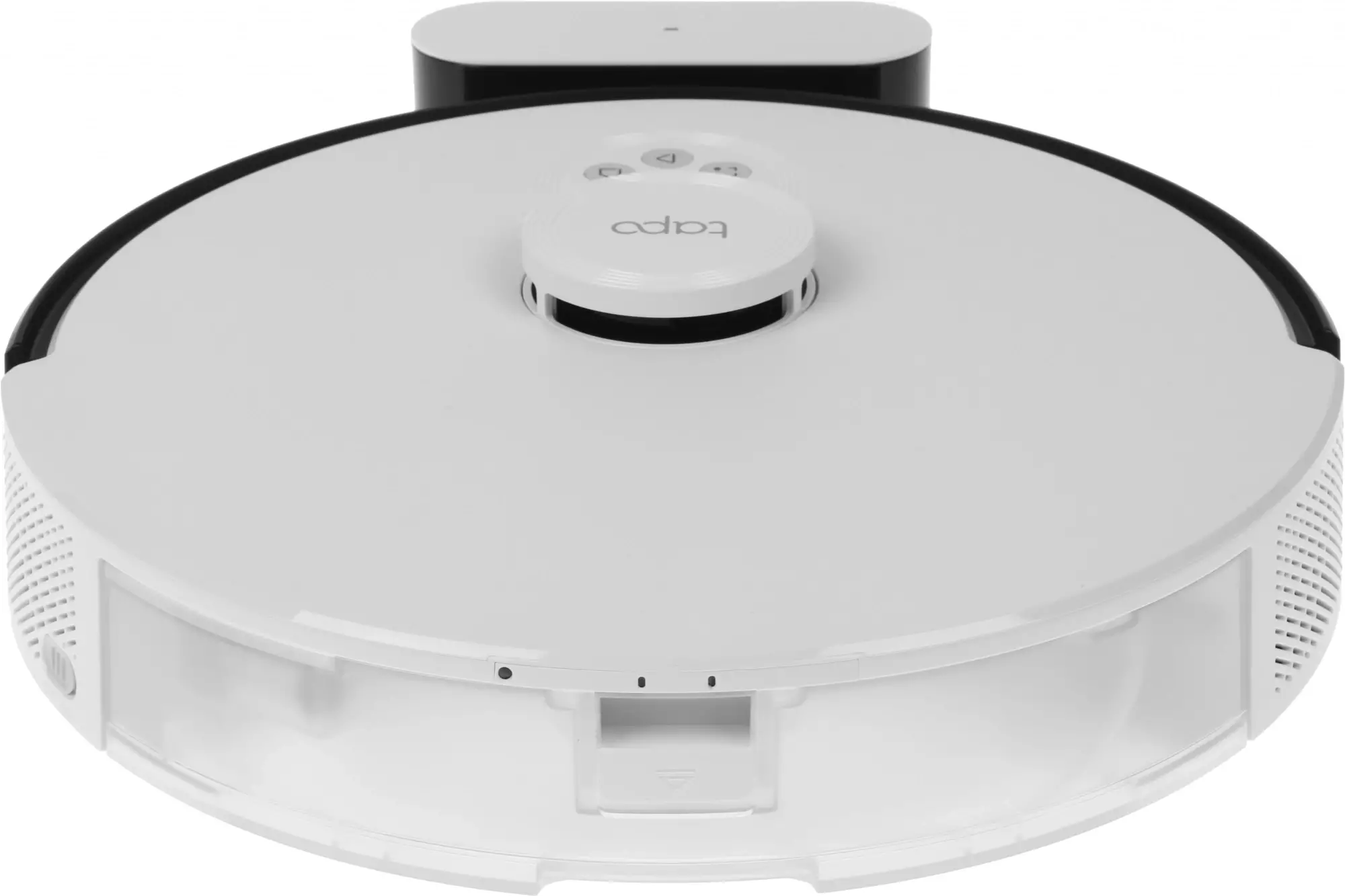 Обзор робота-пылесоса TP-Link Tapo RV30: идеальный помощник для поддержания чистоты вашего дома в белом и черном цвете.