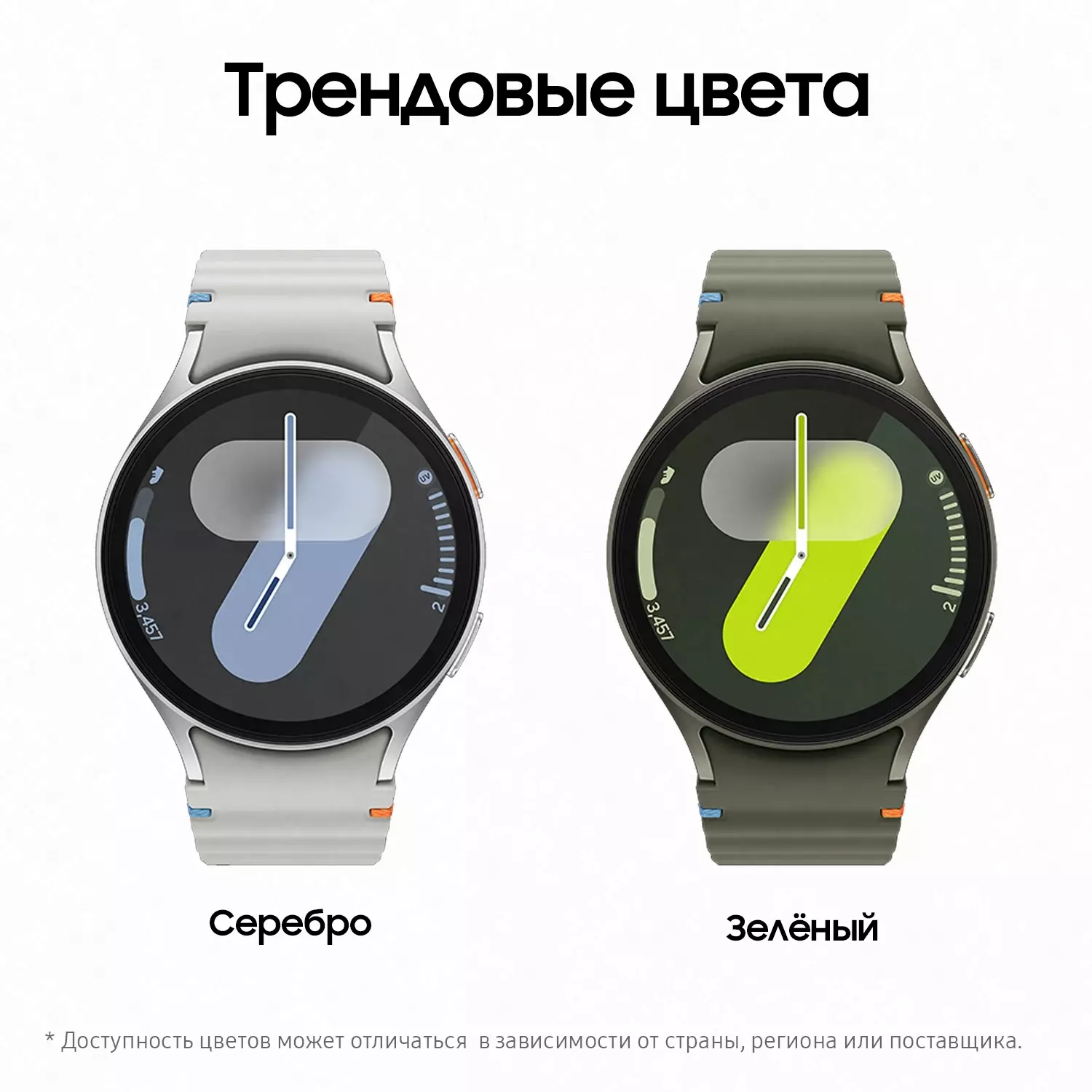 Обзор смарт-часов SAMSUNG Galaxy Watch 7 LTE: стильный дизайн, передовые функции и безупречная связь в серебристом исполнении.