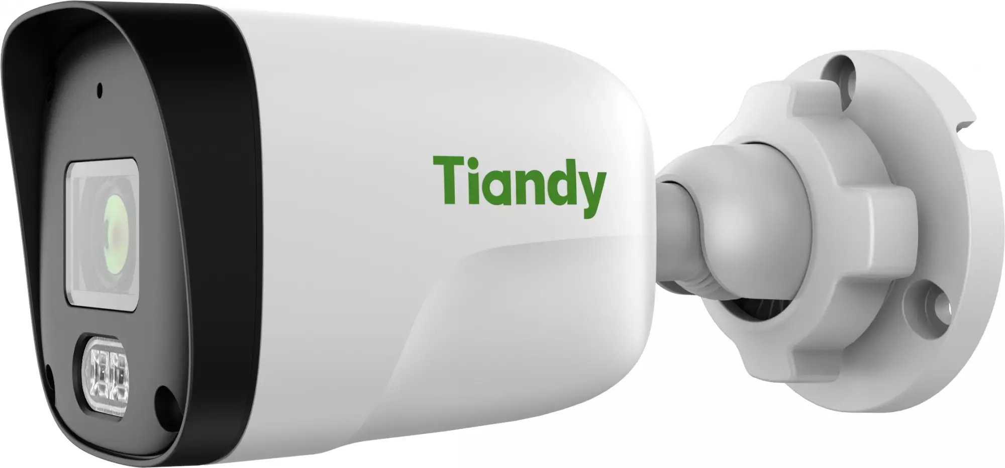 Обзор камеры видеонаблюдения Tiandy TC-C321N AK/I3W/E/Y/2.8mm/V2.0: надежная защита с фиксированным фокусом 2.8мм в белом корпусе.