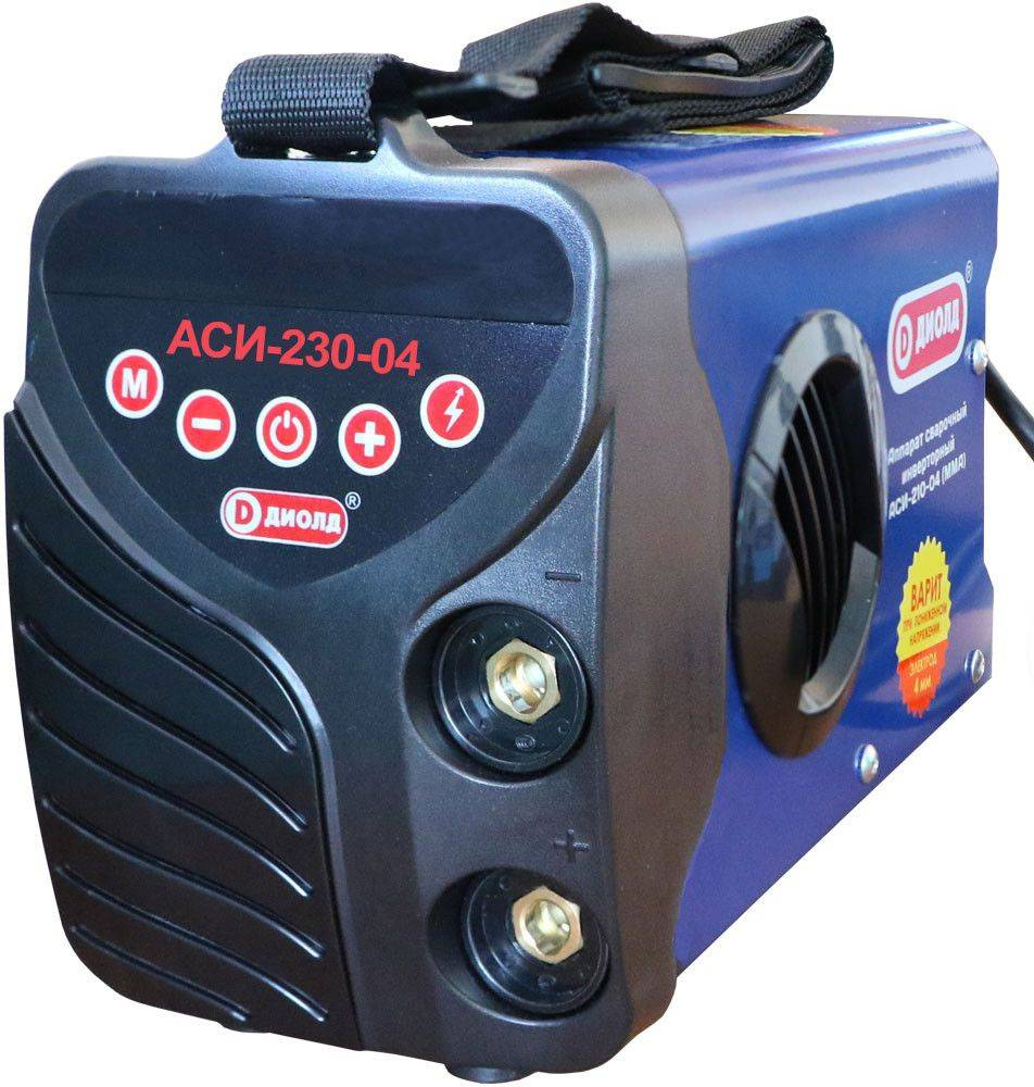 Обзор сварочного аппарата Диолд АСИ-230-04: надежный инструмент для качественной сварки в бытовых условиях и на производстве.