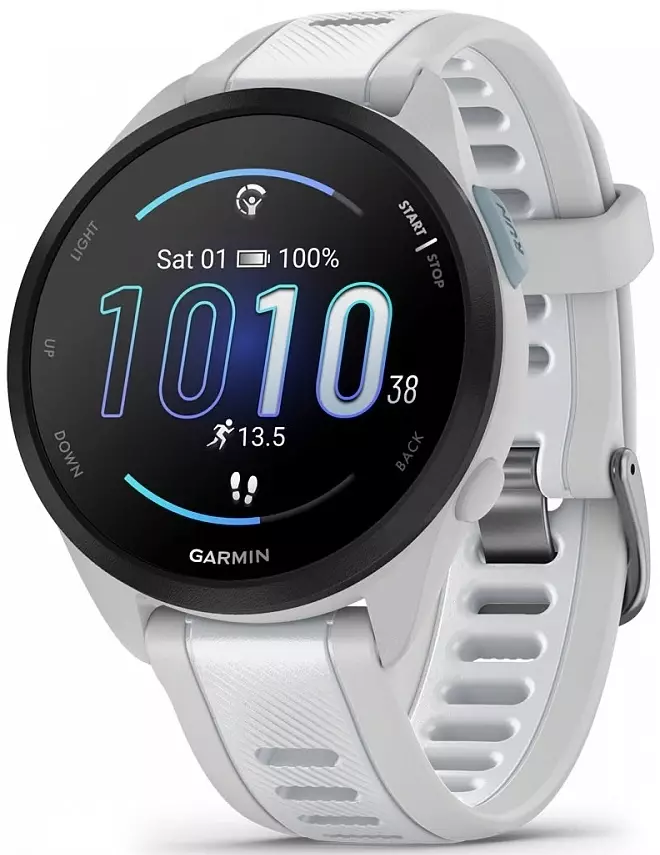 Обзор смарт-часов GARMIN Forerunner 165: идеальный выбор для начинающих и опытных бегунов, стильный дизайн и продвинутый функционал.