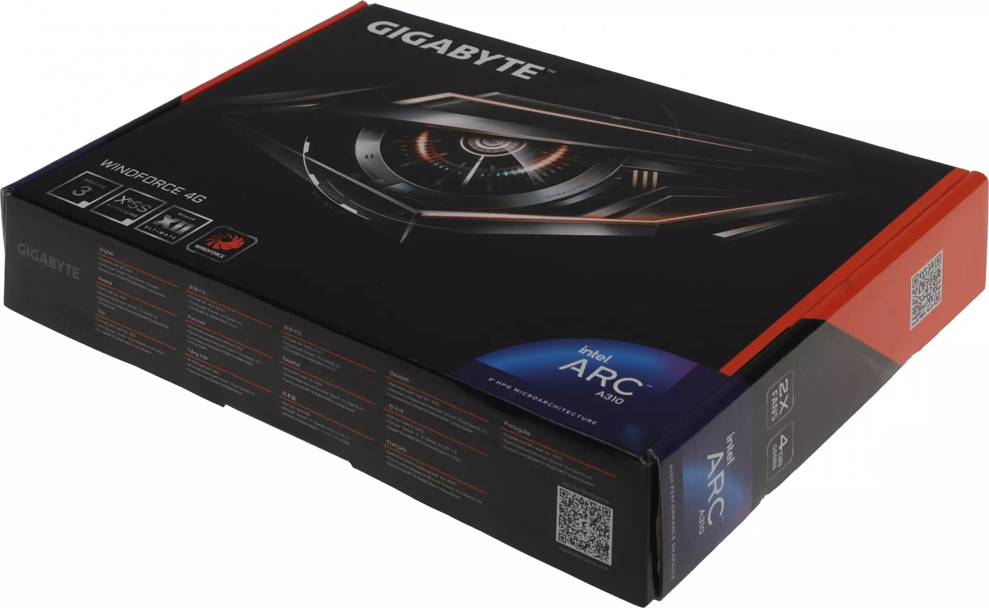 Обзор видеокарты Gigabyte GV-IA310WF2-4GD: идеальное решение для игр и работы с графикой, 4096 МБ памяти.