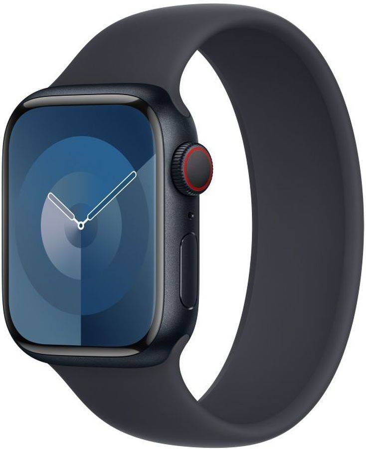 Обзор смарт-часов APPLE Watch Series 9 A2978: Стильный дизайн, расширенные функции и темная ночь на вашем запястье.